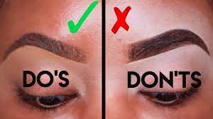 Outline your eyebrow starting from the bottom. Makeup For Beginners Eyebrow Do S And Don Ts Kyra Knox Youtube