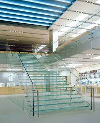Glass Staircases In Apple S Covent Garden Store Glass Stairs Glass Staircase Spiral Stairs Design