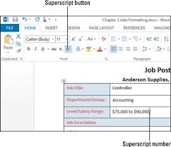 Go to home and select superscript or. How To Create Custom Superscript And Subscript In Word 2013 Documents Dummies
