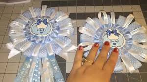 Blue Baby Shower Corsage Diy Baby Shower Corsage Owl Baby Shower Blue Baby Shower