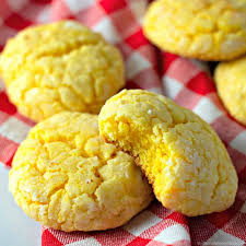 Blend cake mix, oil, water and eggs. Lemon Cake Mix Cookies With Cream Cheese Kitchen Fun With My 3 Sons