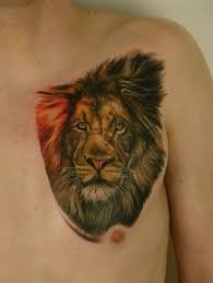 Lion Head Tattoos Chest Beautiful Design Idea For Men And Women Lion Head Tattoos Head Tattoos Lion Tattoo Design