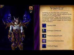 The void elf allied race is a playable race unlocked in battle for azeroth. Unlocking Allied Races Void Elf Battle For Azeroth Brand New Content Gameplay Youtube