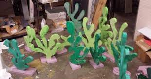 Styrofoam Seaweed Props Under The Sea Kids Fest Production New Life Covenant The Little Mermaid Musical Little Mermaid Play The Little Mermaid