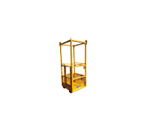 2 Person - Work Platform - Crane Hoistable - Square - Tall - Man Basket