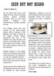 Give two examples ks2 reading test practice. Newspaper Report Example Teaching Resources