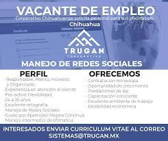 Empleochihuahua Com Ar Twitter Cuu Chihuahua Empleo Trabajo Vacante Vacantes