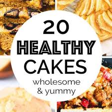 We're not about sickly sweet stuff, but there are some cravings only a brownie can satisfy. 20 Wholesome Healthy Cake Recipes The Clever Meal