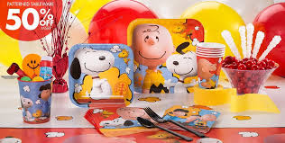 Toy story instead of peanuts. Peanuts Party Supplies Snoopy Birthday Party City Snoopy Birthday Snoopy Birthday Party Snoopy Party