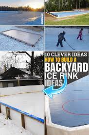 10 Ways How To Build A Backyard Ice Rink Ideas Backyard Build Ice Ideas Outdoorsportar Backyard Ice Rink Backyard Rink Backyard