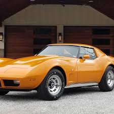 Image result for Chartreuse 1977 Corvette