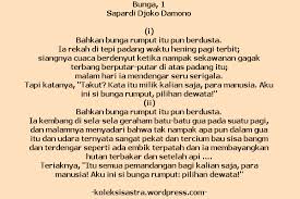 Demikianlah kumpulan puisi tentang bunga. Bunga 1 Kutipan Indonesia Buku Puisi Puisi
