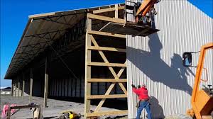 Maybe you would like to learn more about one of these? How To Run Metal Siding On A Pole Barn Youtube