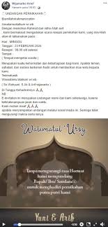 Jika akad nikah digabungkan dengan nikah memiliki pengertian mengawinkan wanita/mengikat janji seorang wanita lewat perantara walinya, dengan tujuan hidup bersama membina rumah tangga sesuai sunnah. 5 Hari Lagi Menikah Calon Pengantin Wanita Tewas Kecelakaan Sang Kekasih Sudah Sebar Undangan Tribunnews Com Mobile