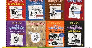Скан хорошего качества, отсутствуют обложка и комиксы. Diary Of A Wimpy Kid Book Series