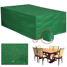 Yahee Abdeckung Gartenmobel Schutzhulle Fur Gartentisch Und Stuhle Wasserdicht Mobel Abdeckhaube M 205 X 145 X 70 Cm Je Terrassentisch Gartenmobel Stuhlhulle