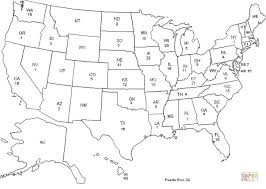 Including vector (svg), silhouette, and coloring outlines of america with capitals and state names. American States Map Coloring Page Free Printable Coloring Pages Us Map Printable United States Map Printable Maps
