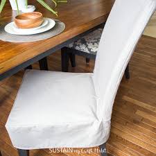 Dining chair covers are an amazing way to transform your dining area while protecting your favorite chairs. How To Make A Slipcover For A Dining Chair Sustain My Craft Habit