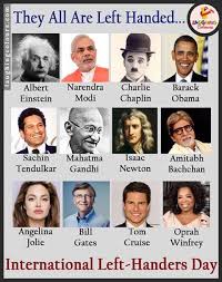 Being left or right handed is not major fact to be a successful person in the world. Happy Left Handers Day Nairaland General Nigeria