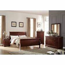 Advertisement Acme Furniture Louis Philippe Bed Cherry Bedroom Set Sleigh Bedroom Set Classic Bedroom