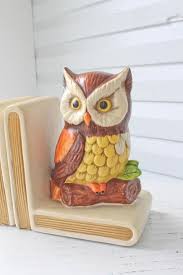 All orders are custom made and most ship worldwide within 24 hours. Vintage Adorable Kistchy Lefton Owl Bookends Retro Yellow And Etsy Owl Pottery Owl Bookends Owl Decor