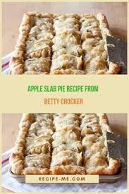 Apple Slab Pie Recipe From Betty Crocker Apple Slab Pie Slab Pie Recipes Betty Crocker Recipes
