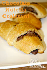 Easy Chocolate Nutella Croissant Recipe Simply Today Life Croissant Recipe Chocolate Nutella Nutella Croissant