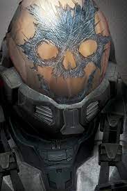 You can buy the shoulder, but you cannot use the knife, it is purely for looks. Noble Team Emile Halo Video Game Halo Reach Halo Armor