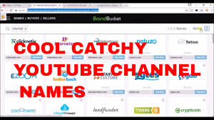 You can add in several keywords to help the generator out. Youtube Channel Name Ideas List Make A Fortune