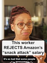 Amazon Worker Rejects Snack Attack