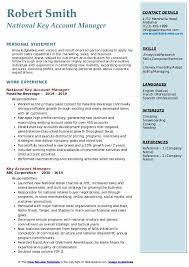 Learn how to craft a key account management strategy, use this key account manager job description to find and attract the most qualified for example, maybe build a winning resume with our national account manager resume. Key Account Manager Resume Samples Qwikresume