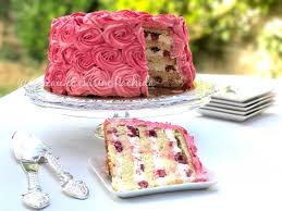 Gateau D Anniversaire Rose Layer Cake Gateau Et Cuisine Rachida Gateau Anniversaire Gateau Chantilly Recette Patisserie Orientale