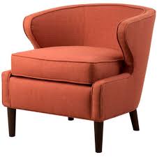 Lucca Rust Extended Arm Chair 173 Liked On Polyvore Featuring Home Furniture Chairs Accent Chairs Chair Expandable Fur Chair Armchair Wooden Armchair