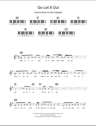 Print and download what a wonderful world sheet music by louis armstrong. Go Let It Out Piano Chords Lyrics Zzounds