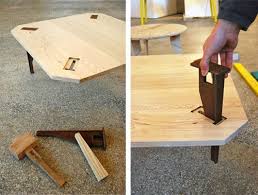 Detachable Legs Innovative Furniture Cnc Furniture Plans Wood Joints