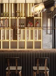 Contemporary Bar In Almaty Kazakhstan On Behance Luxury Bar Cafe Bar Design Bar Design Restaurant