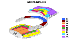 san francisco war memorial opera house seating chart