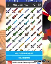 Make mcpe mods without knowing how to code!. Mod Maker App For Minecraft Pe