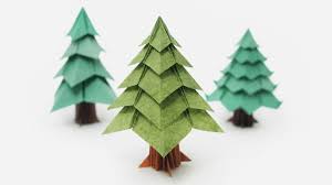 Make an origami christmas card. 10 Christmas Origami Projects
