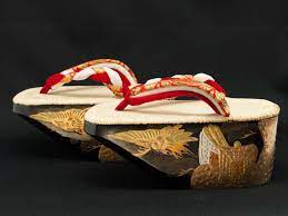Traditional japanese women's shoes