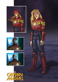 The marvel cinematic universe's first streaming series on disney+, wandavision explored the aftermath of wanda maximoff's (elizabeth olsen) unhealed grief, trauma, and loss, which resulted in the westview hex. Carol Danvers Captain Marvel Concept Art