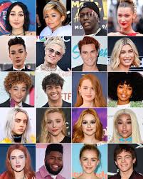 Gen z has come for millennials on tiktok for wearing side parts rather than middle parts. How Many Gen Z Celebrities Can You Identify