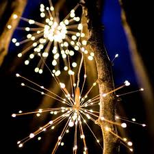 These led fairy lights emit warm white or yellow illumination that is controlled by the included handheld remote (cr2025 battery included). Led Firework Light Copper Wire Fairy String Lights Christmas Wedding Decor New String Fairy Lights Home Garden Worldenergy Ae