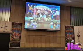 This new adventure film tells of the adorable twin brothers upin and ipin together with their friends ehsan, fizi, mail, jarjit, mei mei, and susanti, and their quest to save a fantastical kingdom of inderaloka from the evil raja bersiong. Filem Upin Ipin Keris Siamang Tunggal Cipta Sejarah Kutipan Luar Biasa