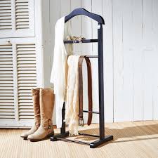 Winston Valet Porte Vetement Noir En Bois Decoration Deco Maison Alinea Portant Vetement Rangement Linge Vetements Noirs