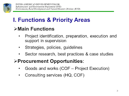With a history dating back to 1959, today we are the leading source of development financing for latin america and the caribbean. Inter American Development Bank Infrastructure And Environment Department Ine Environment Rural Development And Natural Disasters Division Rnd Agriculture Ppt Download