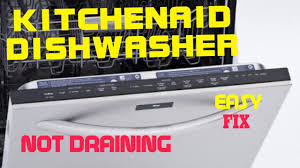 The aquasense recycling system allows this kitchenaid stainless steel dishwasher from rc willey to use 33% less water without sacrificing the cleaning and drying that makes kitchenaid the industry's best performing dishwasher brand. Kitchenaid Dishwasher Won T Drain Easy Fix Youtube