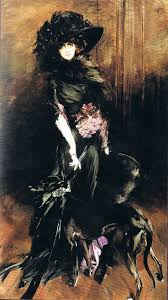 La Marchesa Luisa Casati Con Un Levriero By Giovanni Boldini 1908 Giovanni Boldini Dipinti Impressionisti Arte Dell Angelo