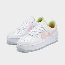 Women S Nike Air Force 1 Sage Low One Of One Casual Shoes Finish Line In 2020 Nike Air Force Nike Air Nike Women