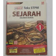 Click the start the download. Stpm Penggal 1 Buku Teks Sejarah Sejarah Dunia Textbooks On Carousell